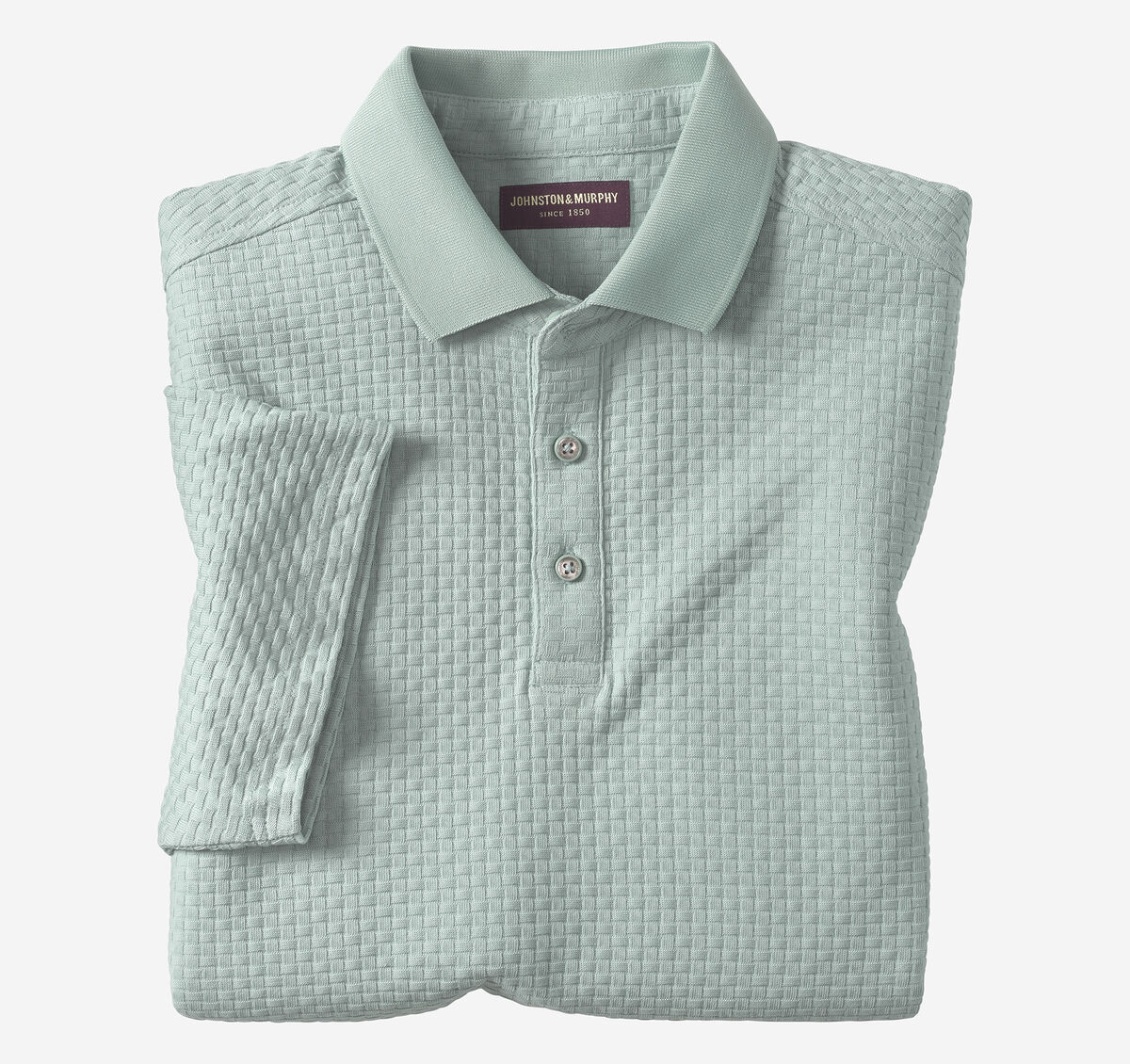Tilson Textured-Weave Polo image number null