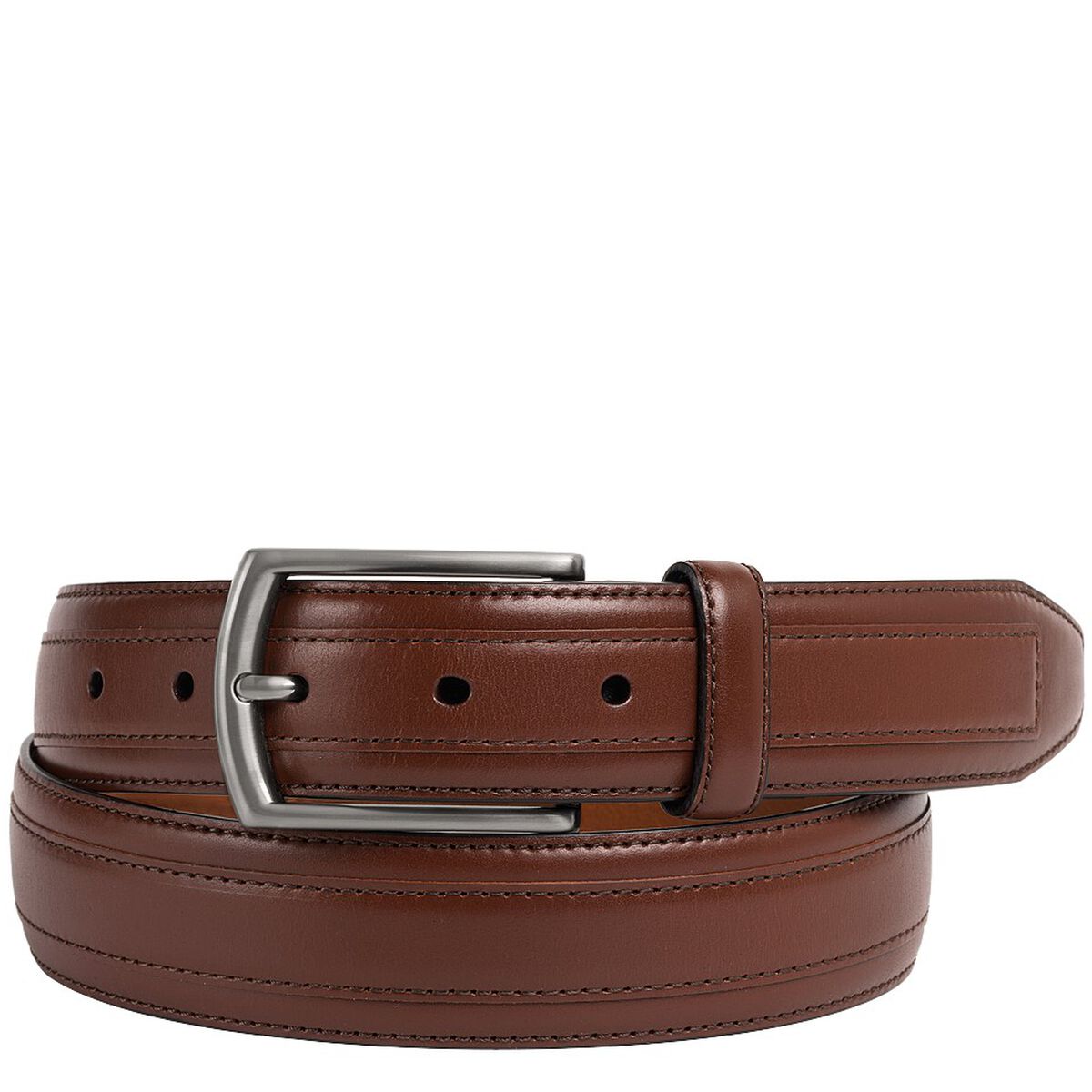 Leather Overlay Belt image number null