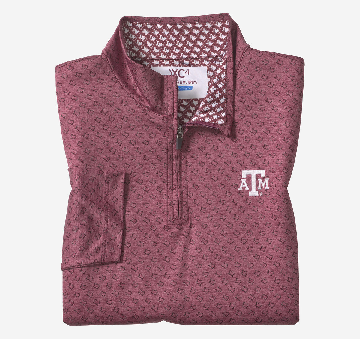 Collegiate XC+&trade; State Print Quarter-Zip image number null