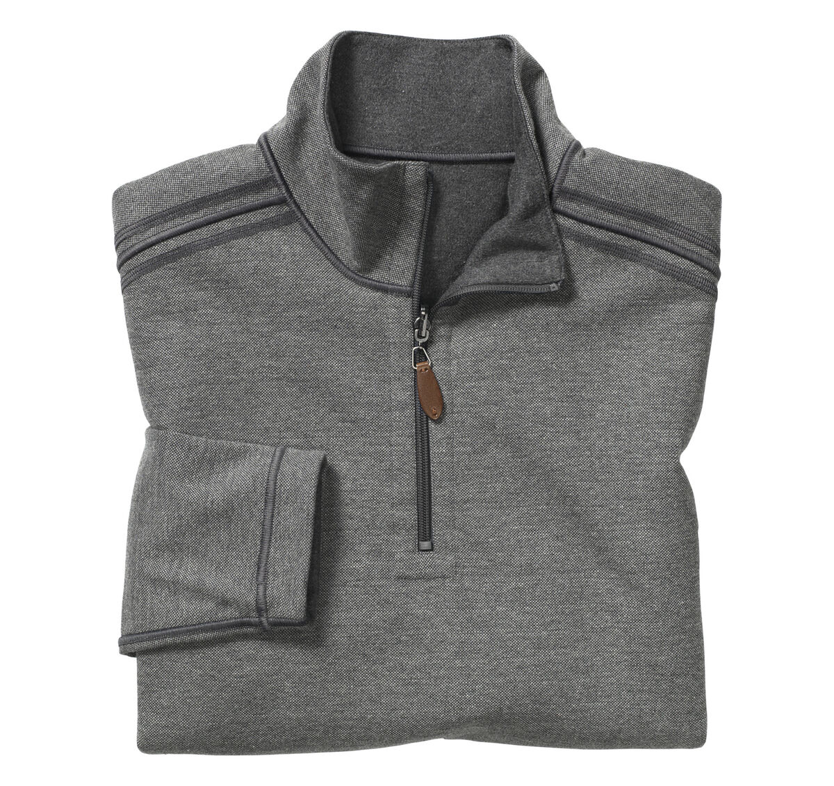 Reversible Birdseye Quarter-Zip image number null