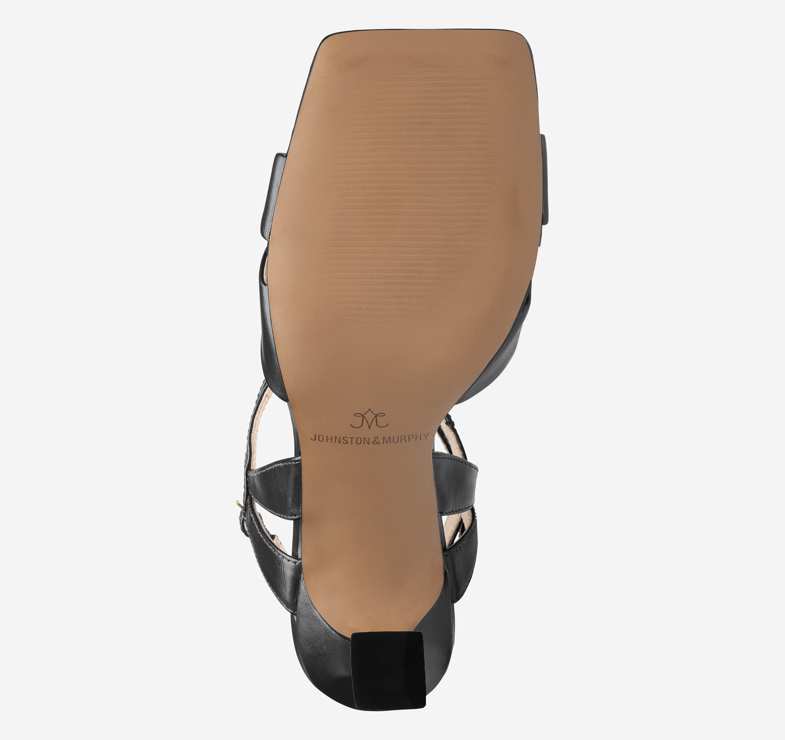 Johnston & Murphy Black and Brown Sandals with Contoured Footbed Women main image 2