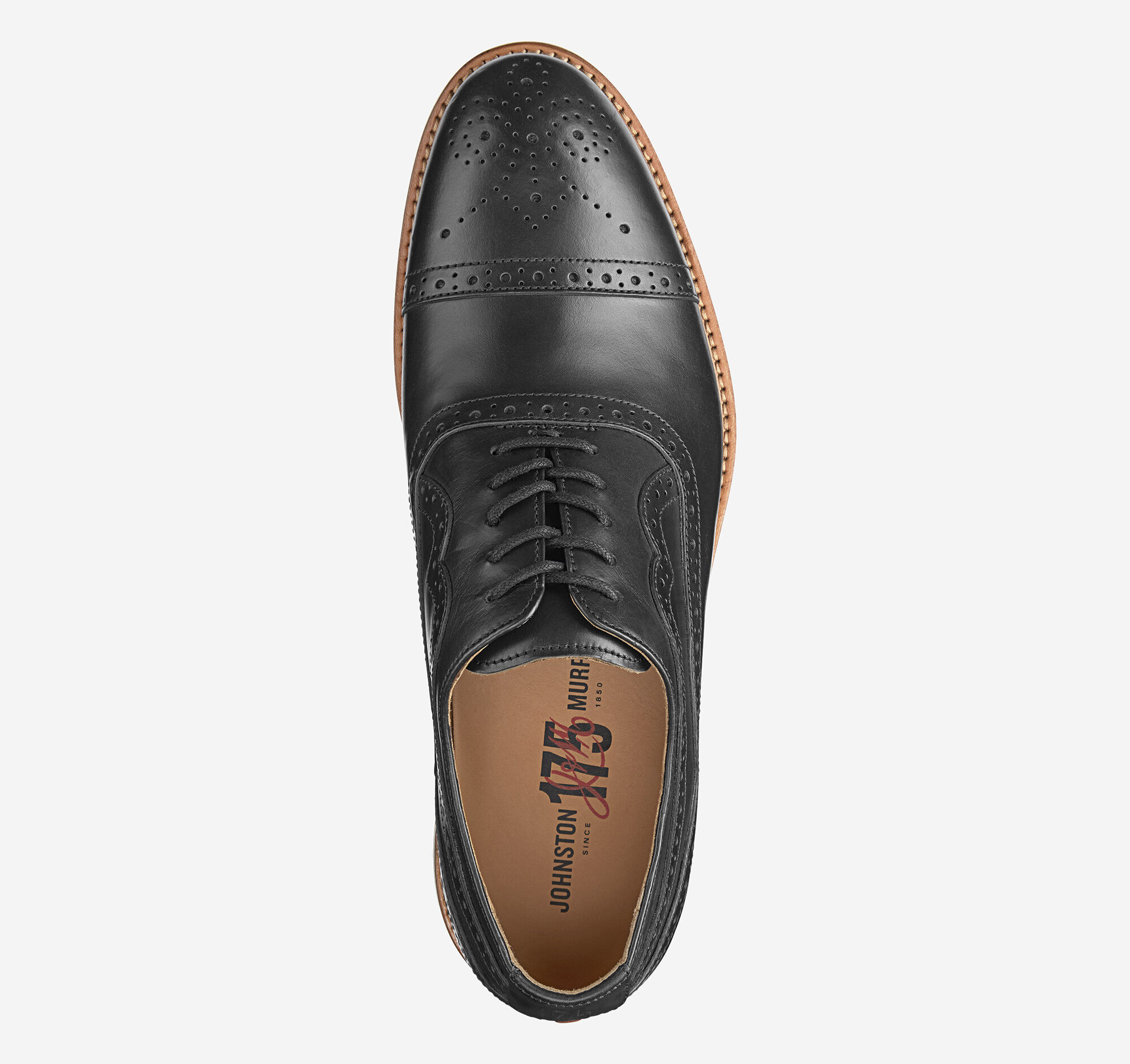 Men's Conard 2.0 175th Anniversary Cap Toe in Black Oiled American
