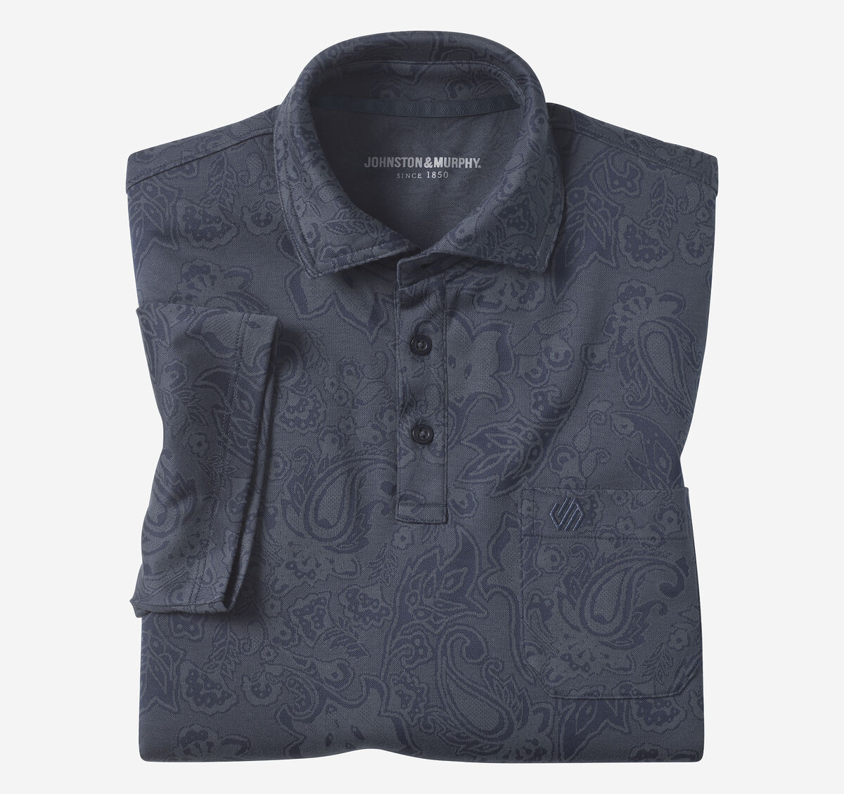 Evans Jacquard Polo image number null