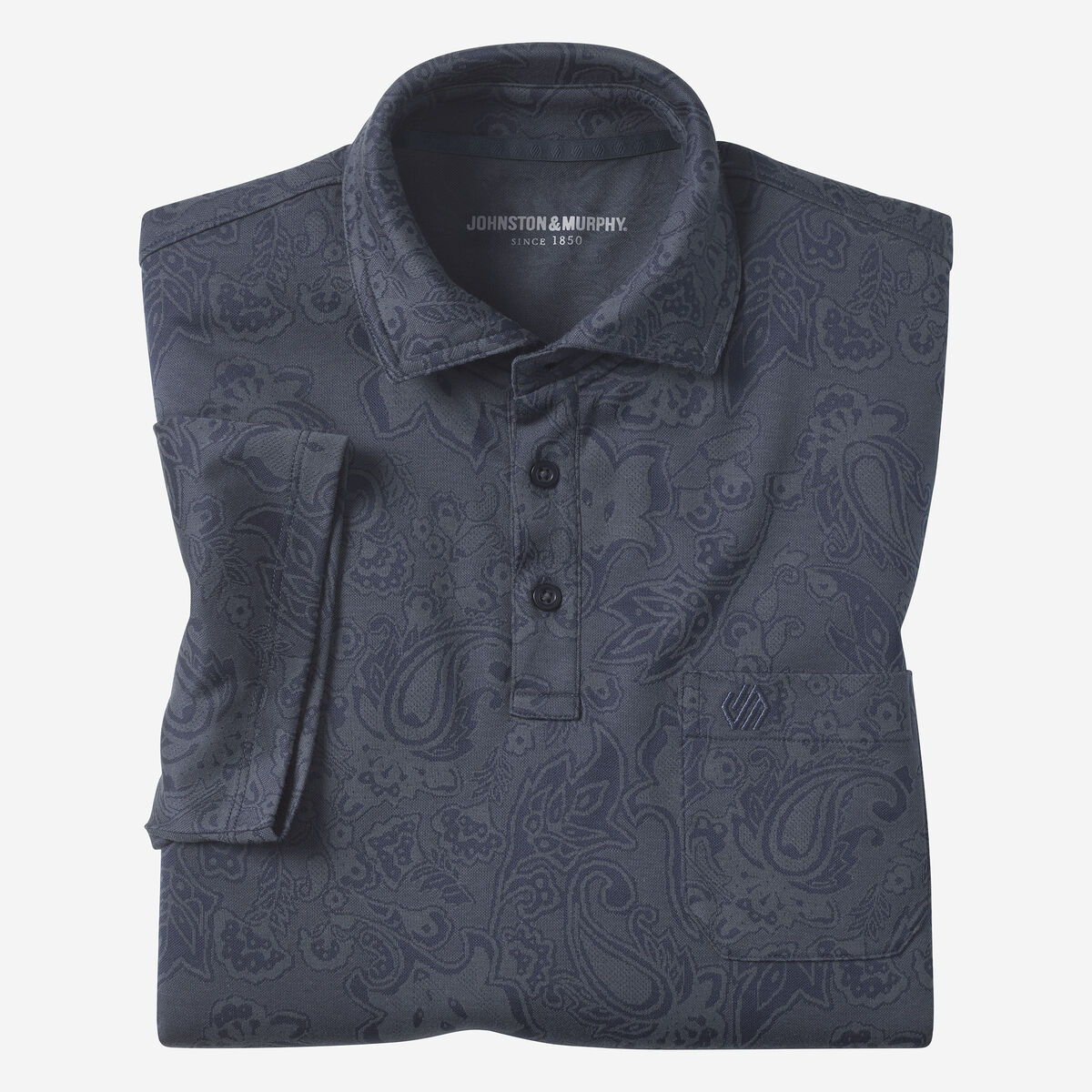 Evans Jacquard Polo image number null