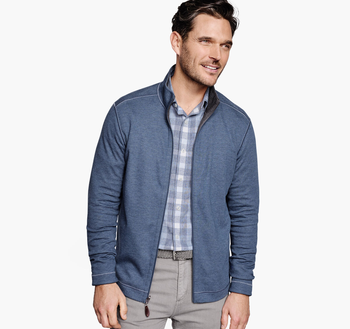 Reversible Full-Zip image number null