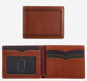 Colorblock Perforated Billfold Wallet image number null