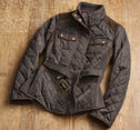 Belted Quilt Jacket image number null