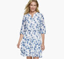 Printed Tiered Dress image number null