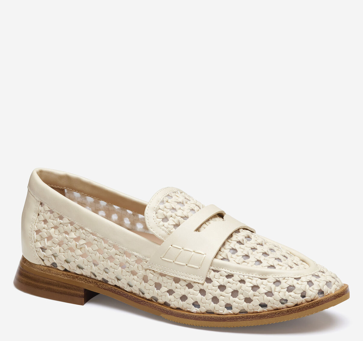 Gillian Woven Penny Loafer image number null