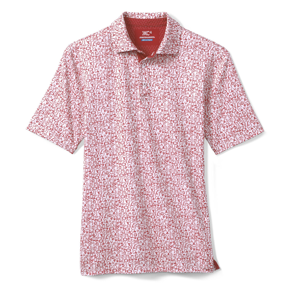 Game Day XC4® Multi-Sport Print Polo image number null