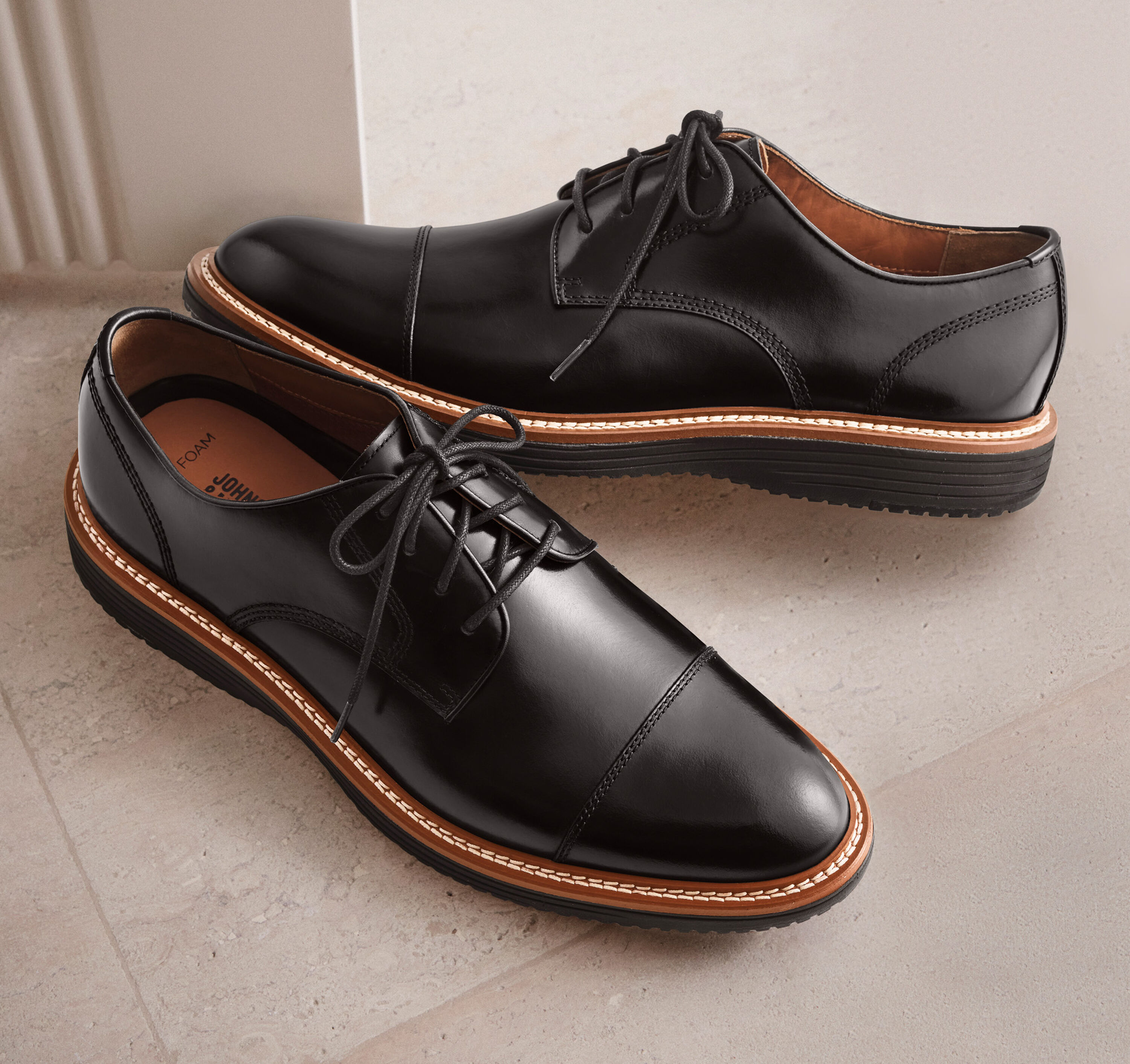 chocolate brown dress formal Black Tuxedo Shoes Patent Leather Wedding Shoes for Men Cap Toe Lace up Formal Business Oxford Shoes 10 US main image 0