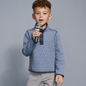 Boys Quilted Quarter Snap image number null