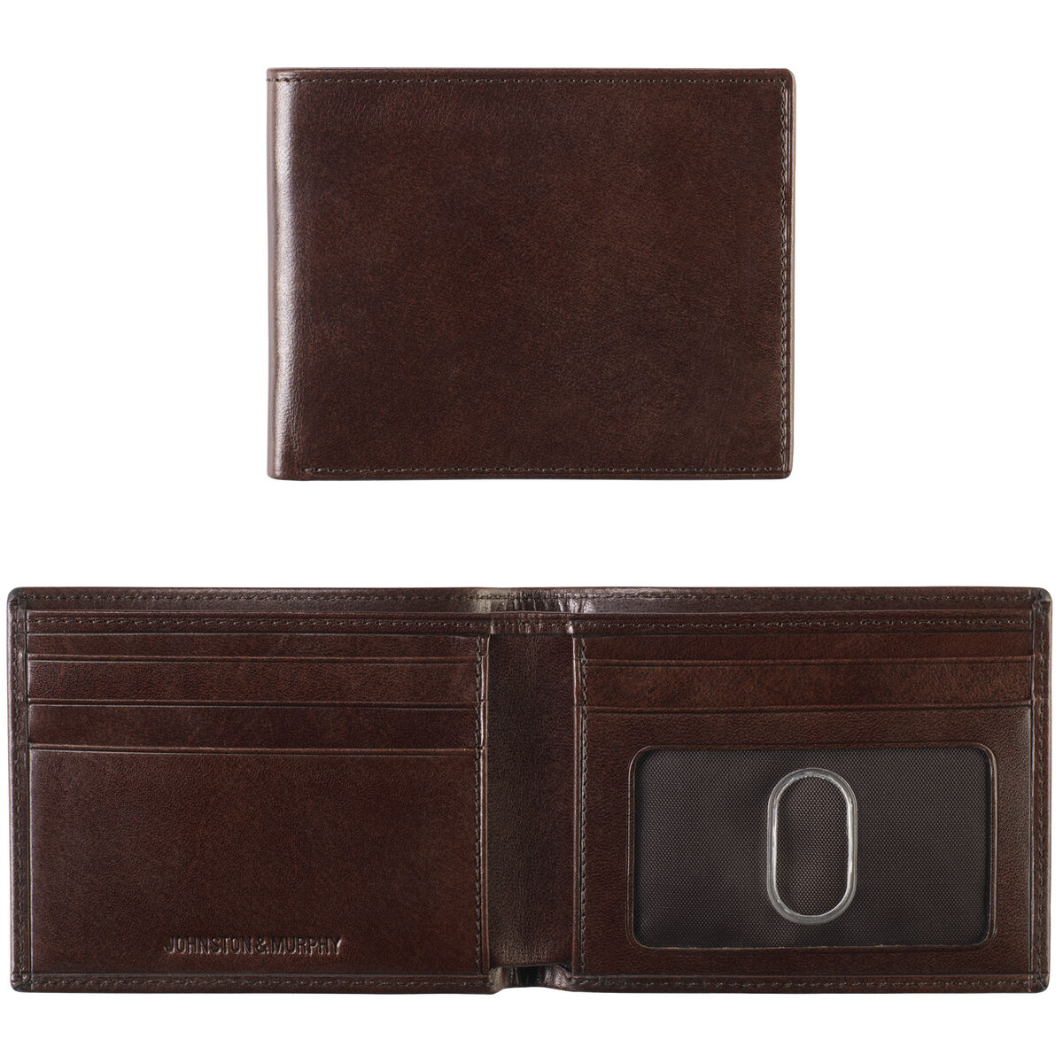 Italian Leather Slimfold Wallet image number null