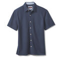 Linden Textured Short-Sleeve Shirt image number null