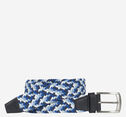 Woven Stretch-Knit Belt image number null