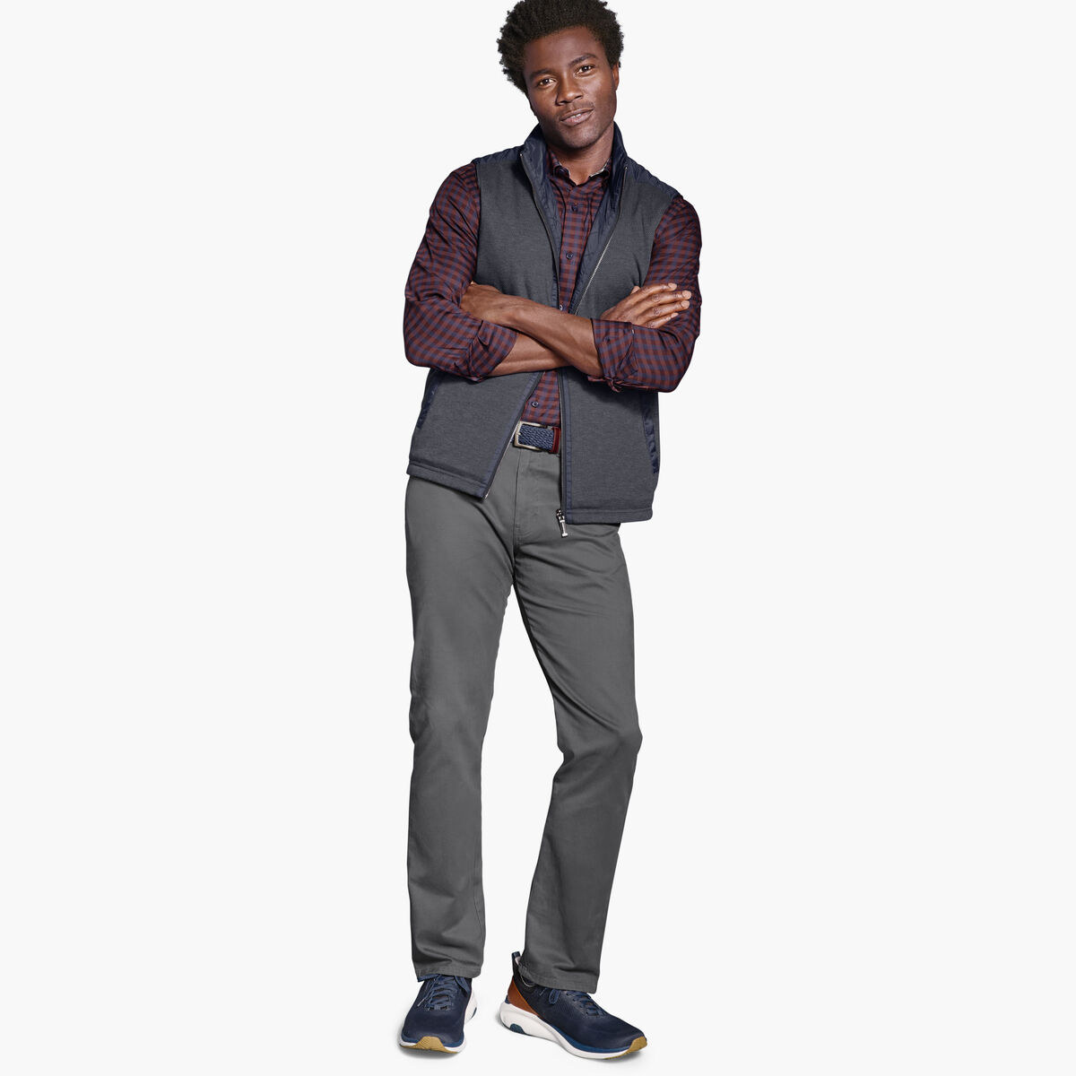 Reversible Quilted Vest image number null