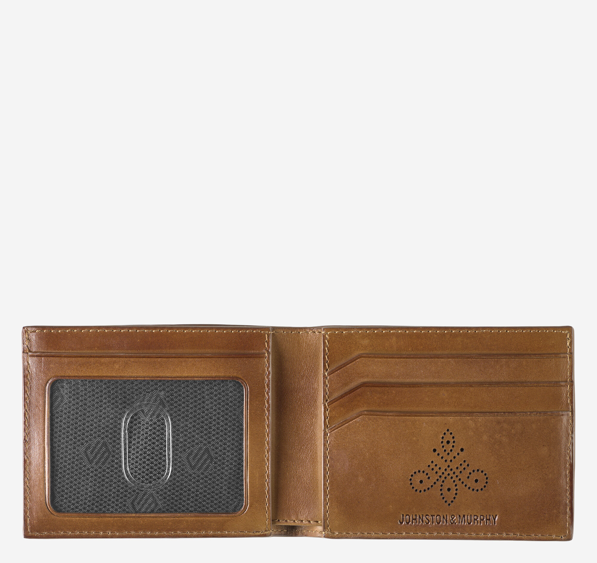 Men's Hudson Perforated Billfold | Johnston & Murphy