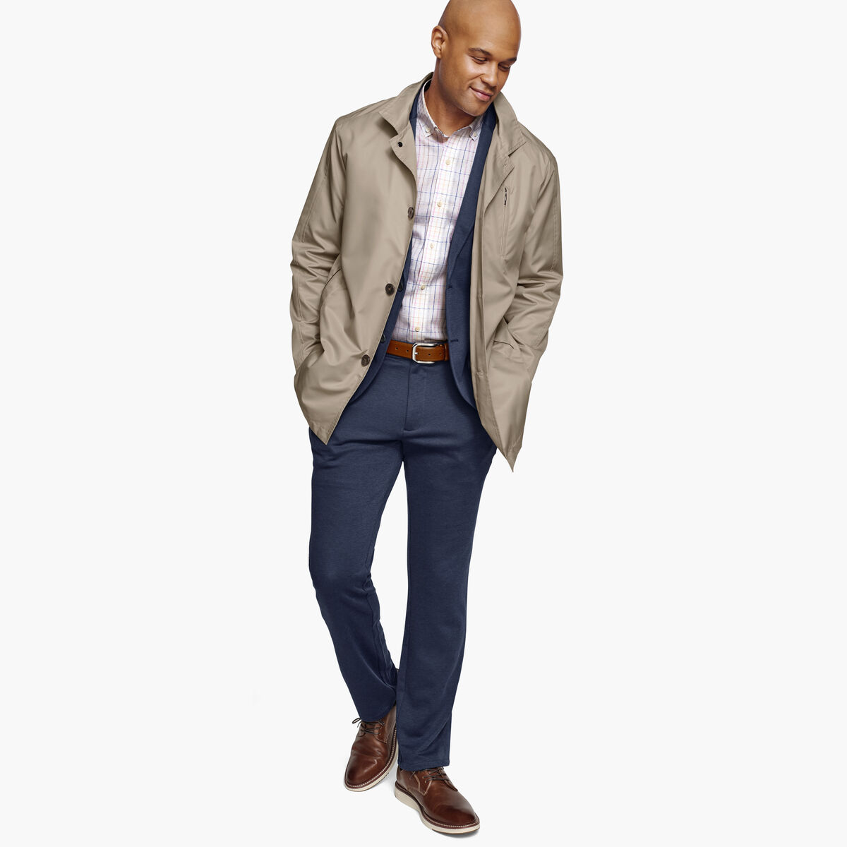 Upton Water-Resistant Raincoat image number null