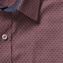 Tonal Diamond Print Shirt image number null