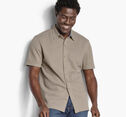 Linden Textured Short-Sleeve Shirt image number null