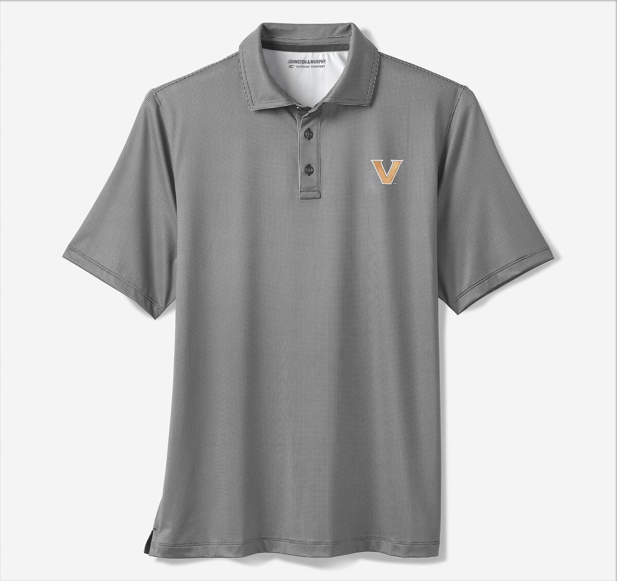 Collegiate XC+&trade; Gingham Polo image number null