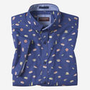 Printed Cotton Short-Sleeve Shirt image number null