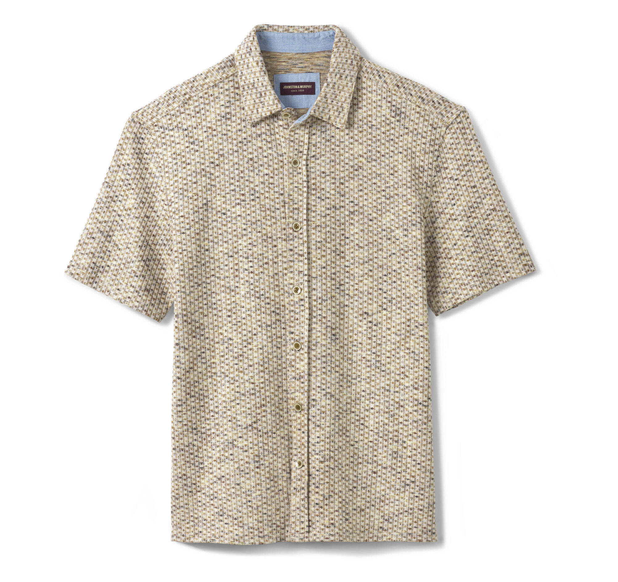 Linden Textured Short-Sleeve Shirt