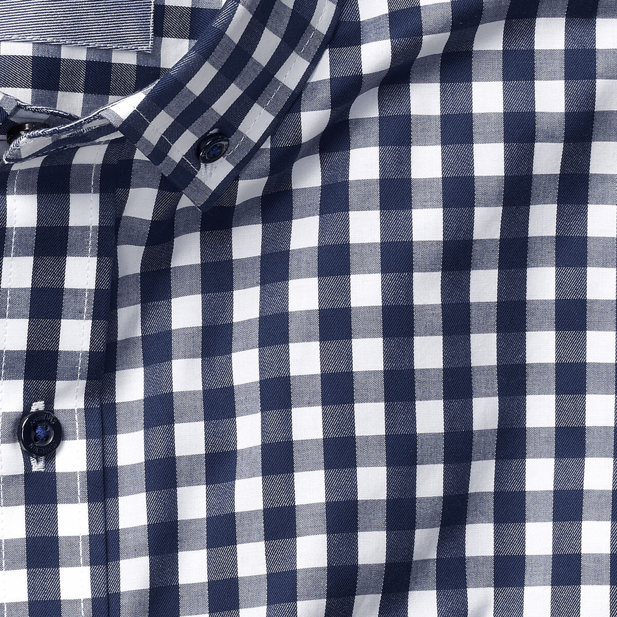 Button-Collar Premium Cotton Shirt image number null