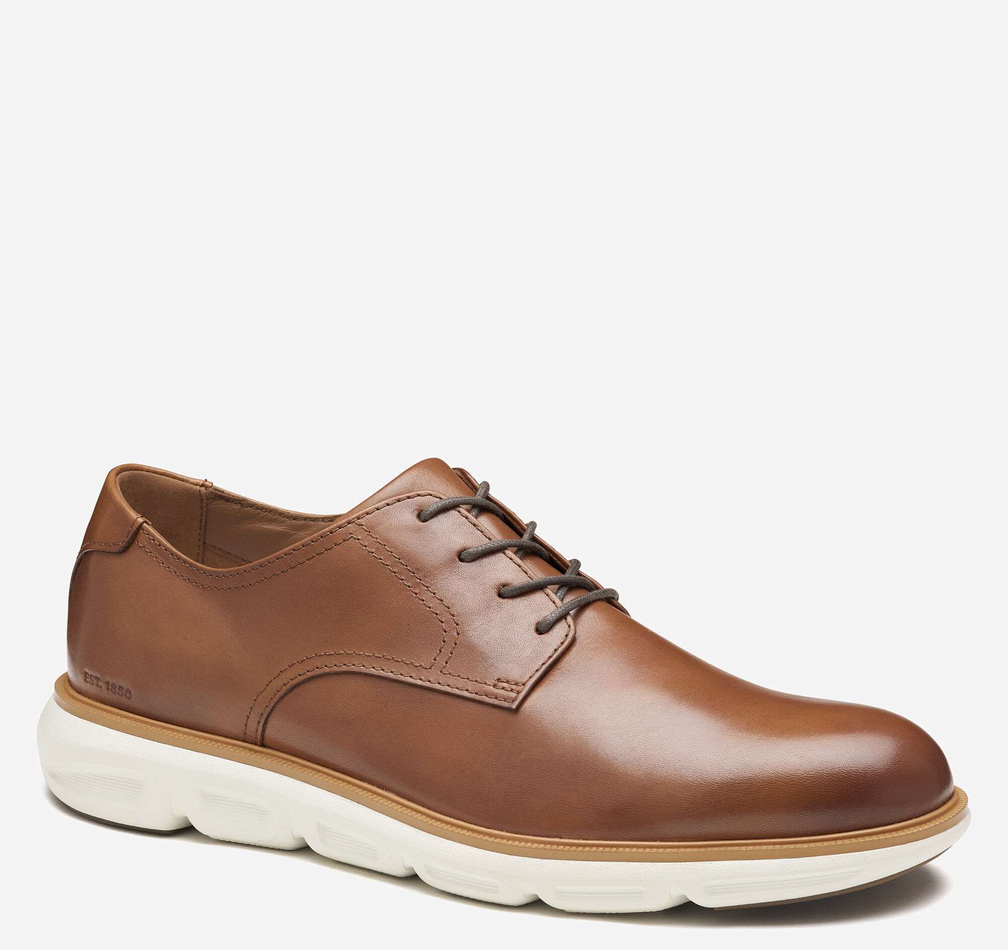 (取寄) ジョンストン&マーフィー メンズ ラーキン プレーン トゥ Johnston & Murphy men Larkin Plain Toe Tan Italian Calfskin Men's Larkin Plain Toe in Tan Italian Calfskin | Johnston & Murphy
