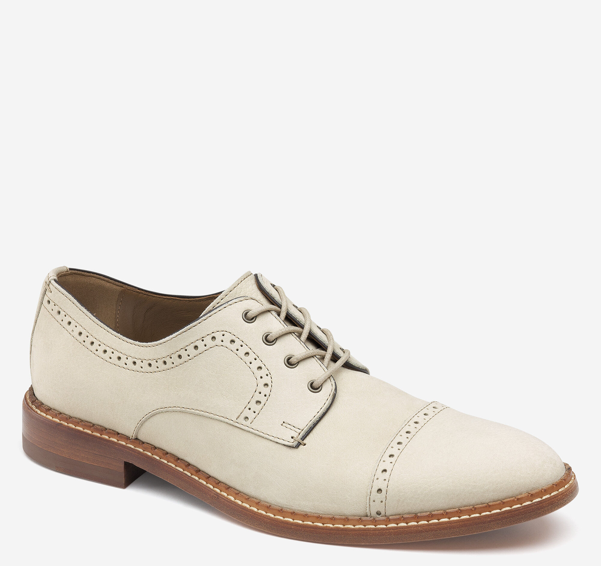 johnston and murphy barton cap toe