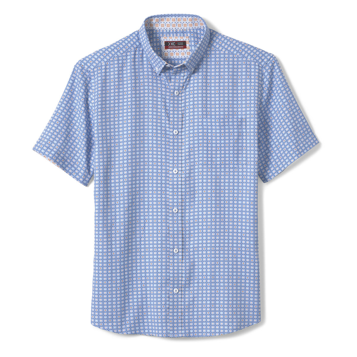 XC4&reg; Short-Sleeve Stretch Woven Shirt image number null