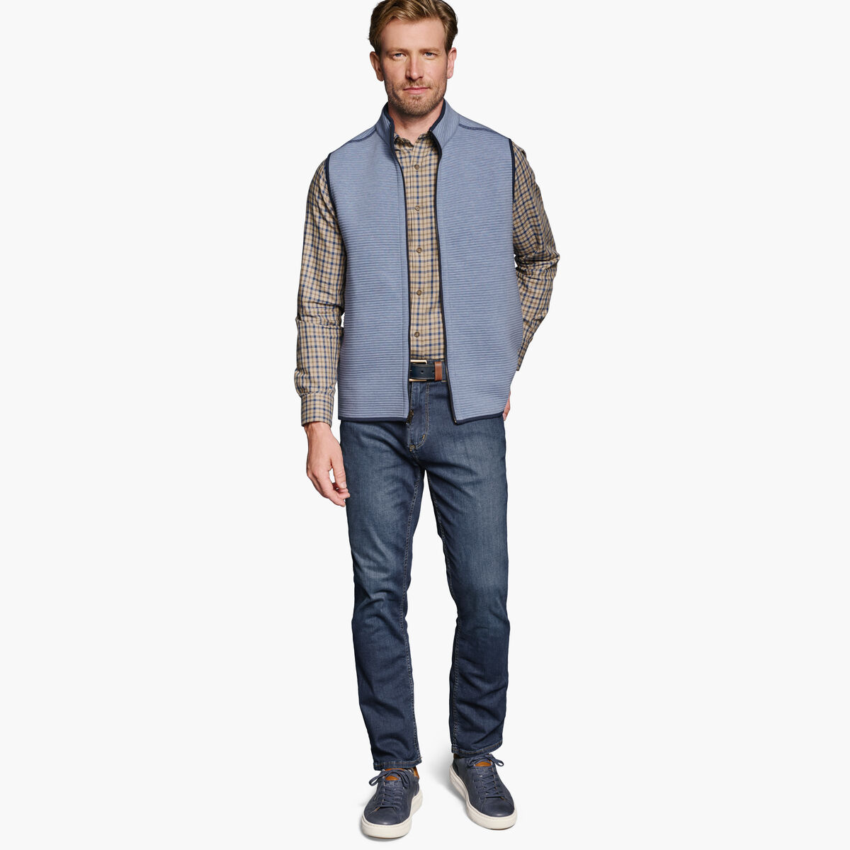 Reversible Channel Quilted Vest image number null