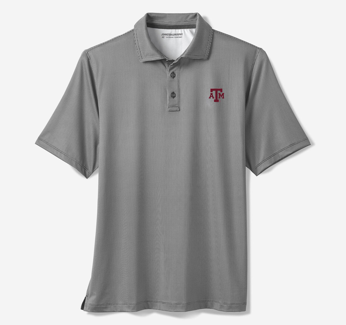 Collegiate XC+&trade; Gingham Polo image number null