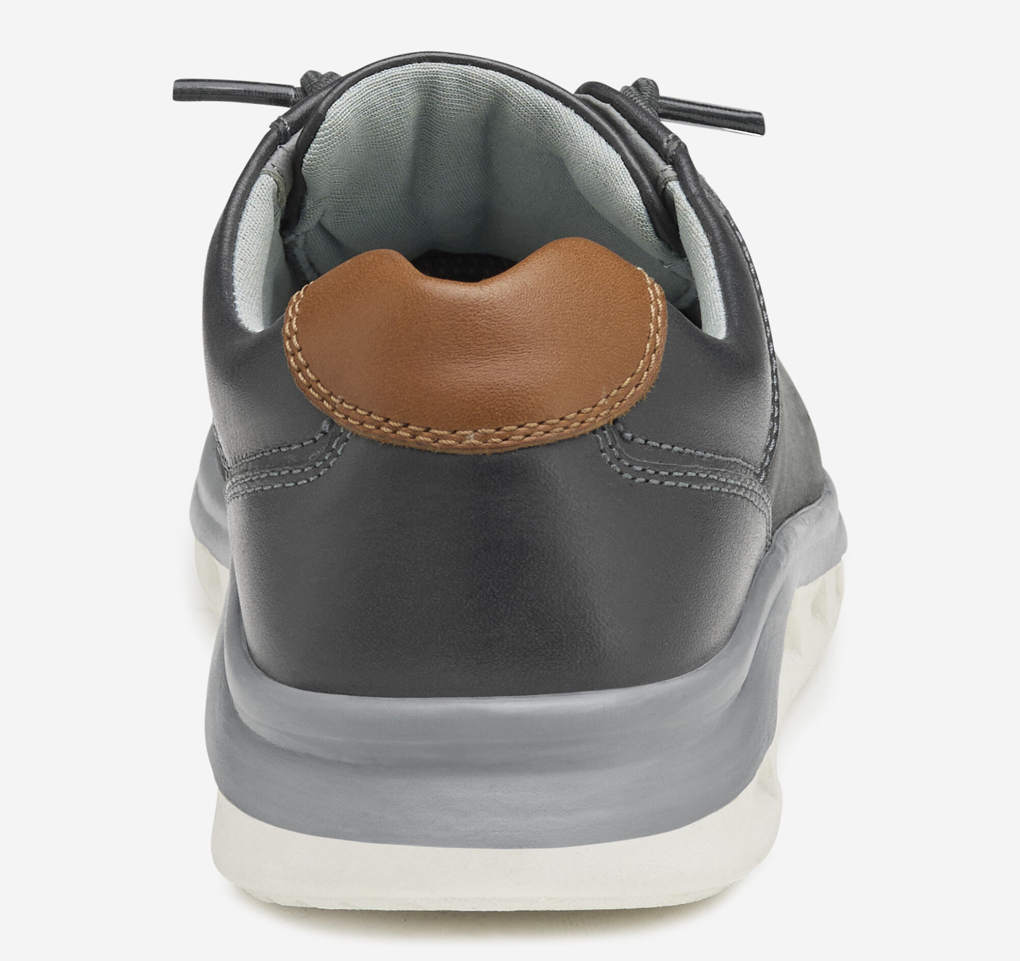 Big Kid Activate U-Throat in Gray Oiled Nubuck | Johnston & Murphy