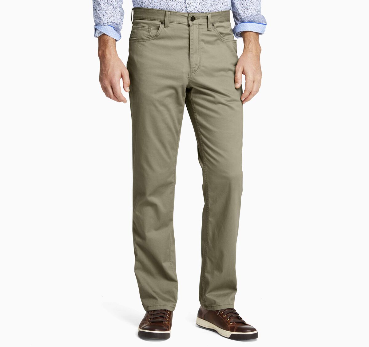 Regular Fit Five-Pocket Pants image number null
