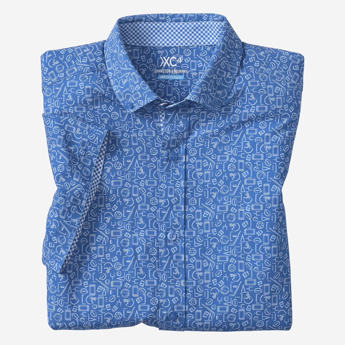 Game Day XC4® Short-Sleeve Multi-Sport Print Shirt image number null