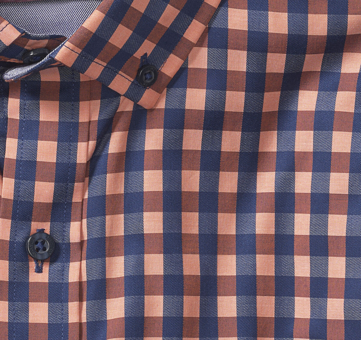 Button-Collar Premium Cotton Shirt image number null