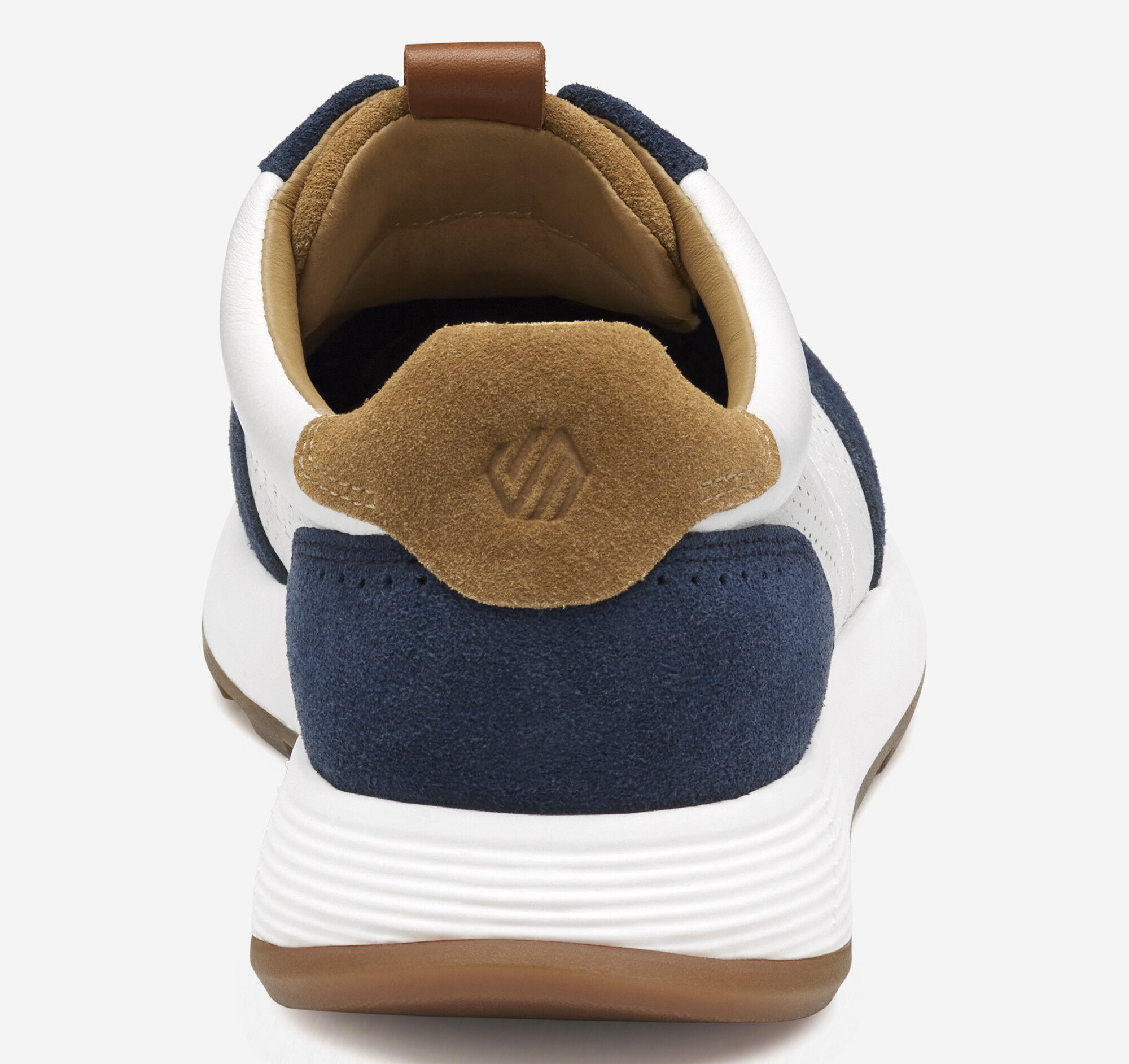 (取寄) ジョンストン&マーフィー メンズ キノン T-トゥ Johnston & Murphy men Kinnon T-Toe Navy Suede/White Full Grain Men's Kinnon T-Toe in Navy Suede/White Full Grain | Johnston & Murphy