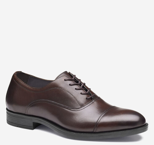 Conlin Cap Toe - Espresso Full-Grain Leather