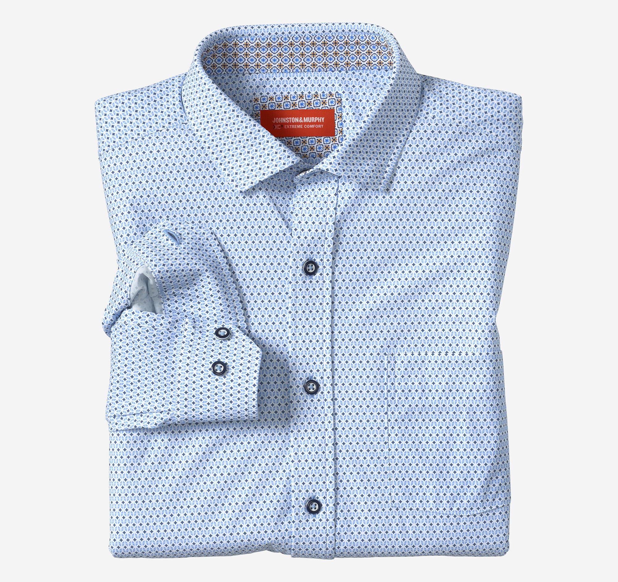 XC+™ Motion Long-Sleeve Print Knit Shirt