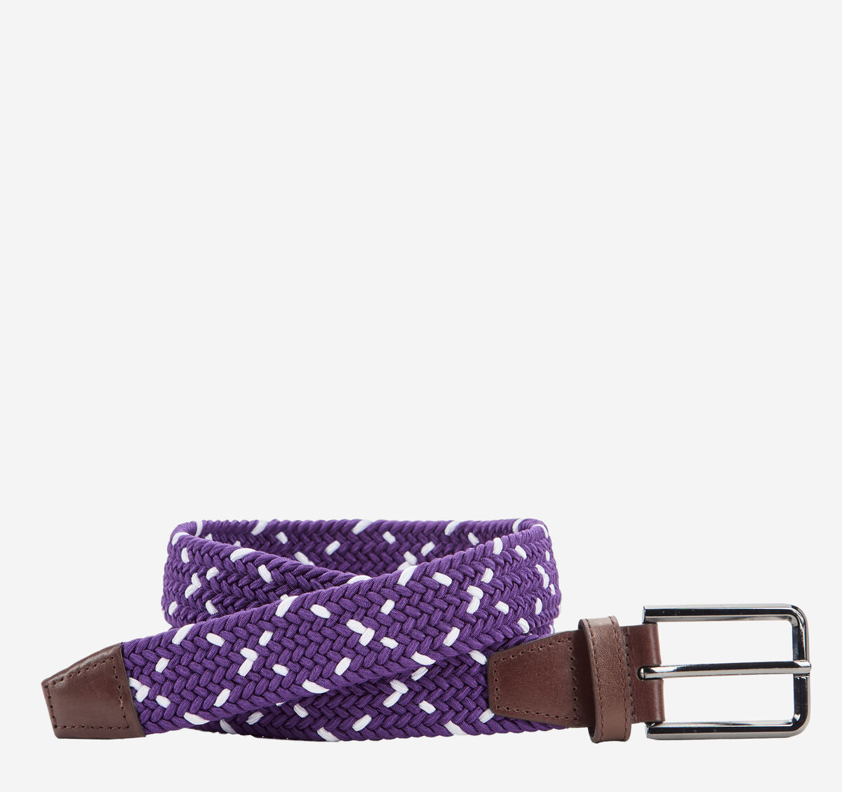 Game Day Woven Stretch-Knit Belt image number null