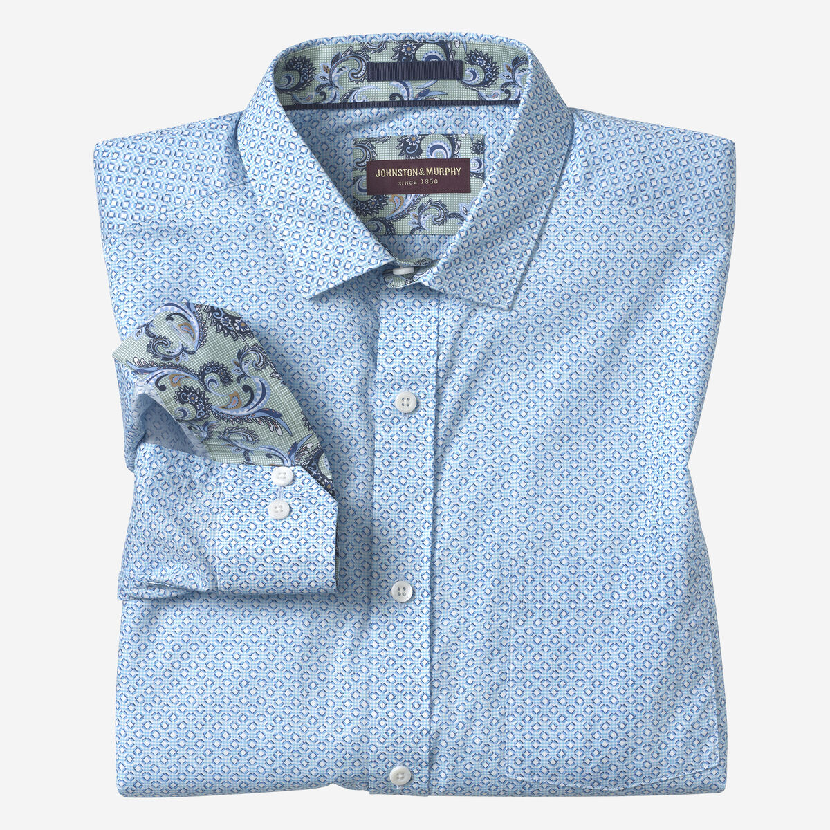 Printed Cotton Shirt image number null