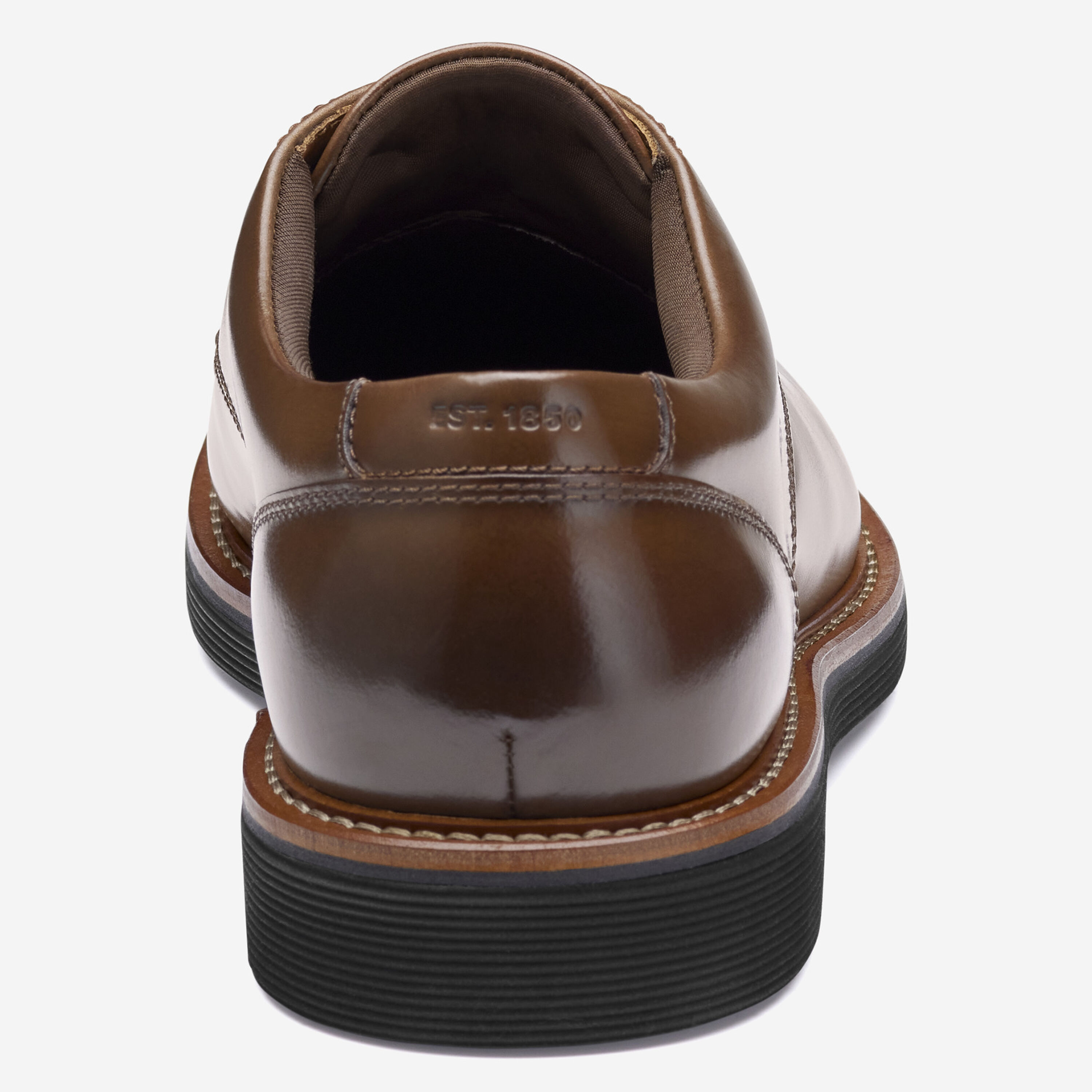 Johnston Murphy Hodges Plain Toe Full Grain Dress Shoe Tan US 11.5 EU 45 Men main image 4