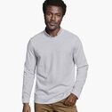 Reversible Long-Sleeve V-Neck image number null