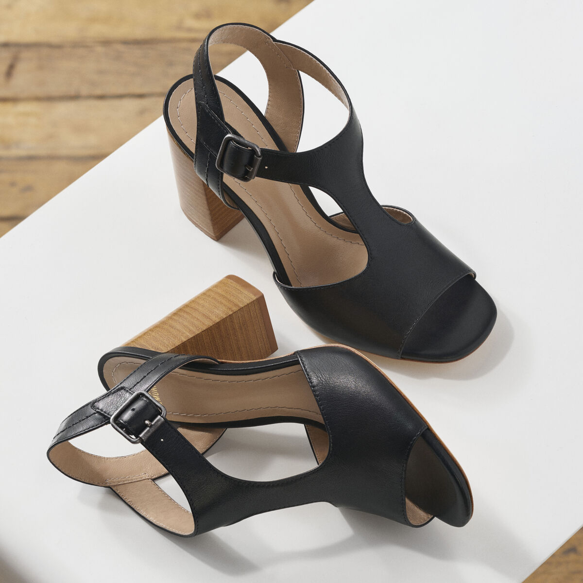 Lacy T-Strap Sandal image number null