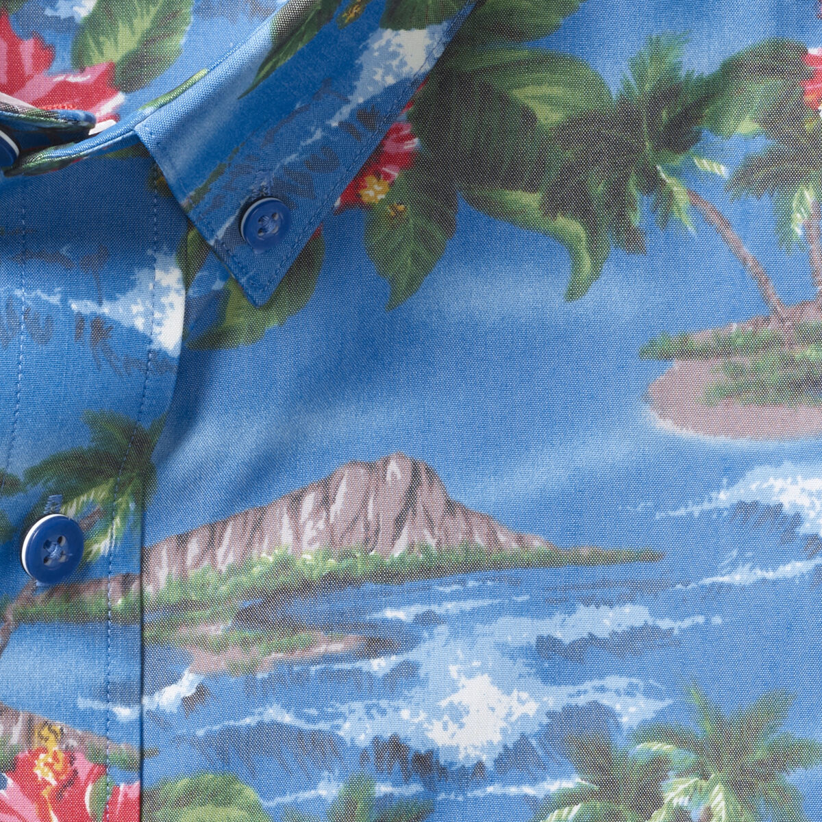 Silky Short-Sleeve Print Shirt image number null