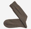 Wool Ribbed Socks image number null