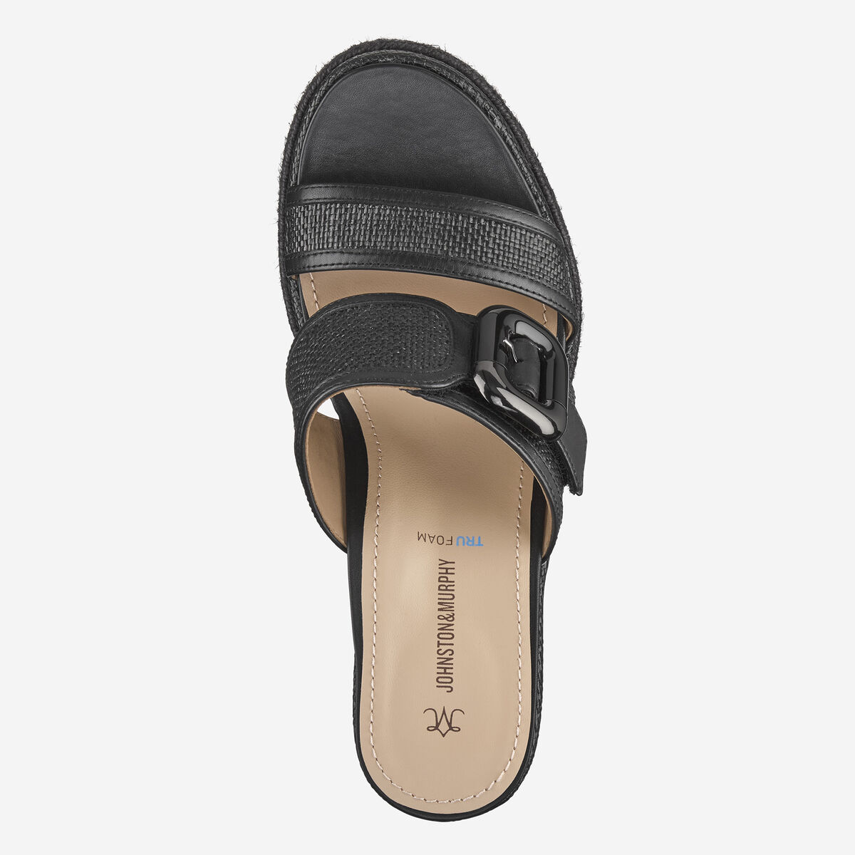 Addison Buckle-Strap Wedge image number null