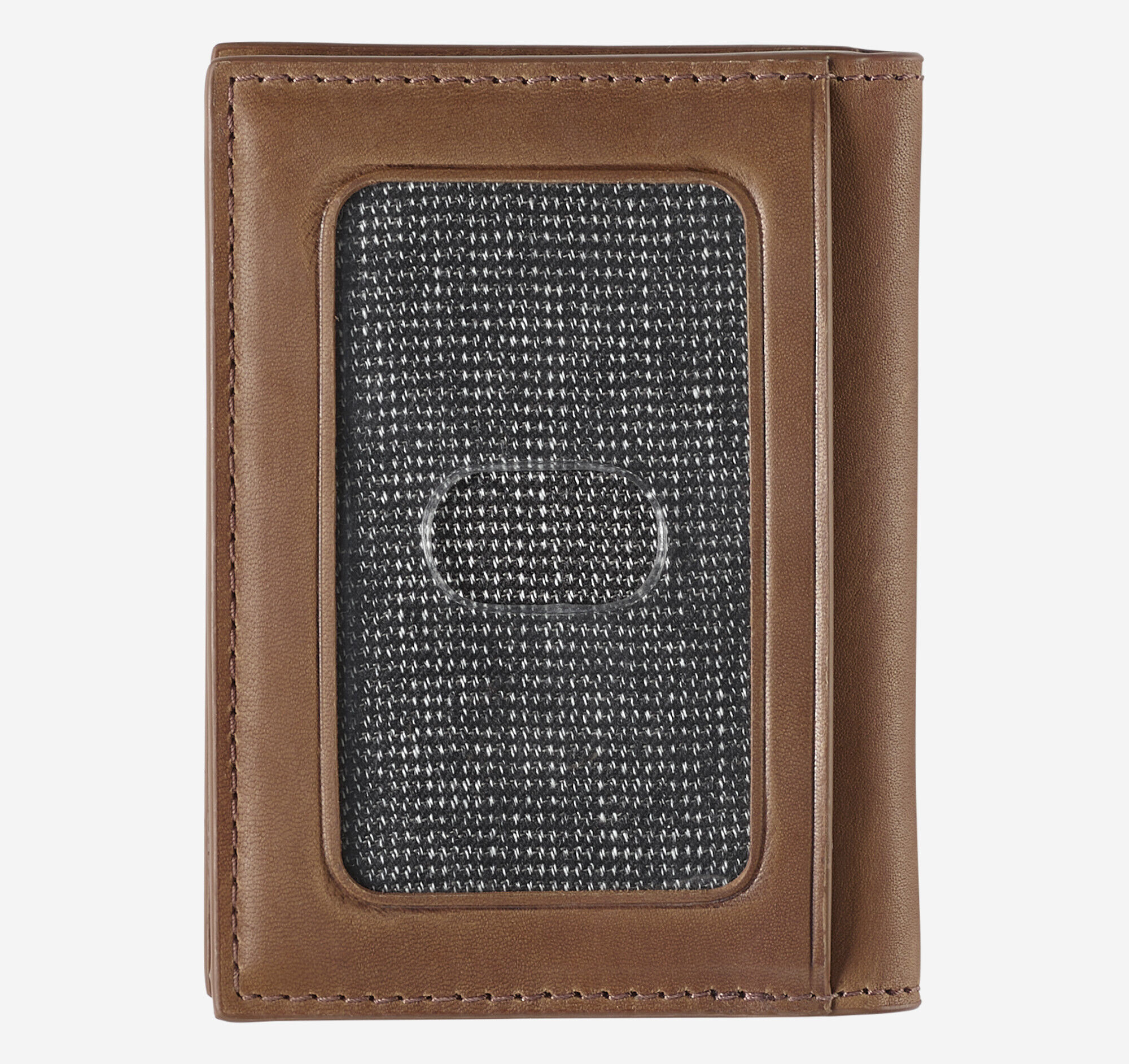 Men's Rhodes Bifold Card Case in Tan Full Grain | Johnston & Murphy
