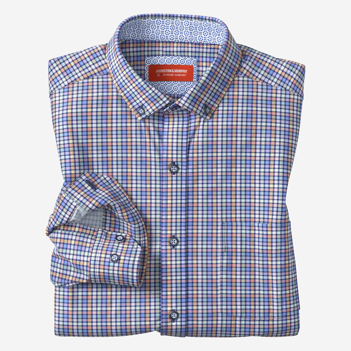 XC+&trade; Motion Long-Sleeve Sport Knit Shirt image number null